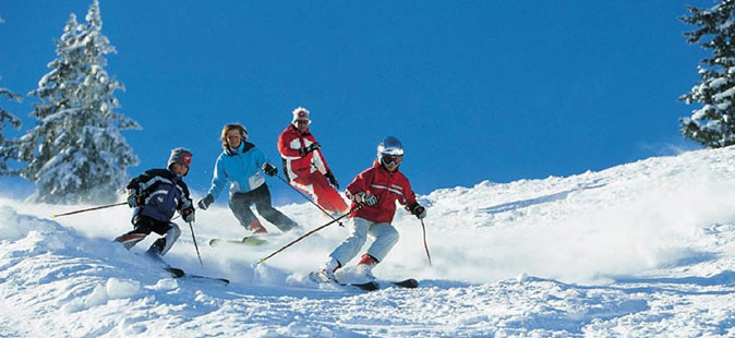 Skiing